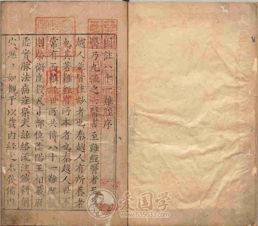 图注八十一难经8卷.明代张世贤撰嘉靖33年刊本古籍PDF电子版